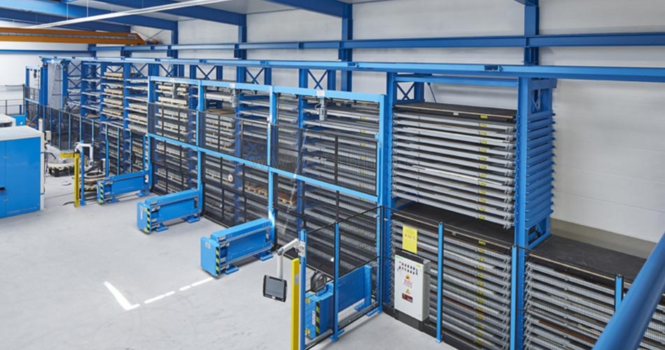 Access's product range for material handling systems includes ready-for-delivery anti-collapse systems, mesh racks for shelves and guards.