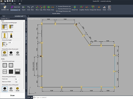 Access Guarda Layout