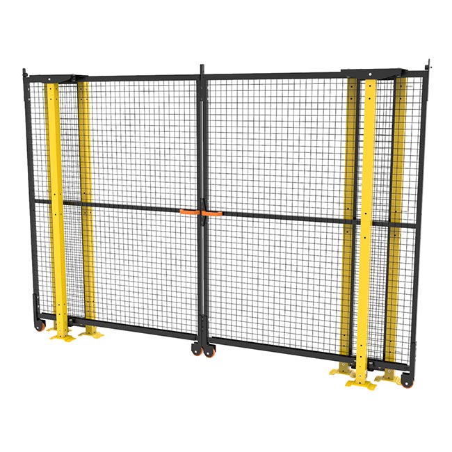 Accessafe contenimento a rulli singolo varco apertura contrapposta