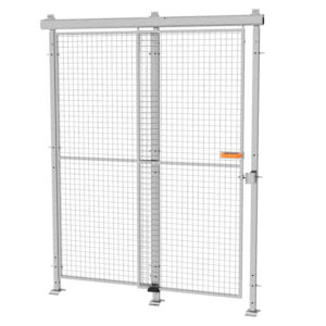 Puerta corredera con guía superior simple INOX No Food