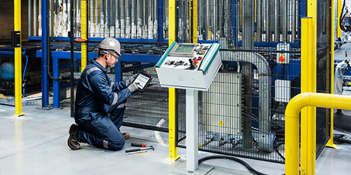 Manutenzione di un macchinario