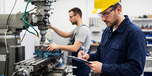 Conformità CE, ingegneria della sicurezza e manutenzione. Un interlocutore unico per l'intera vita della macchina.