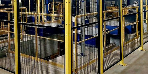 Protezioni perimetrali in acciaio