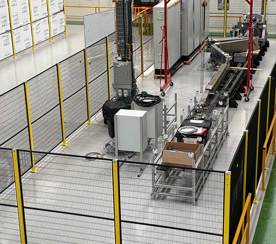 Adeguamento sicurezza dei macchinari secondo il progetto tecnico di ingegneria