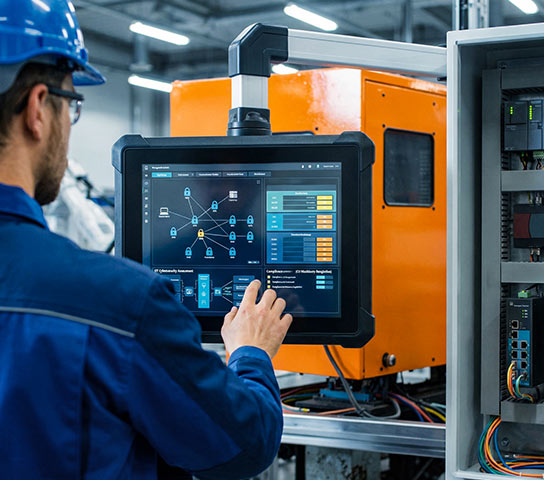 Valutazione del livello di security dei sistemi OT della macchina