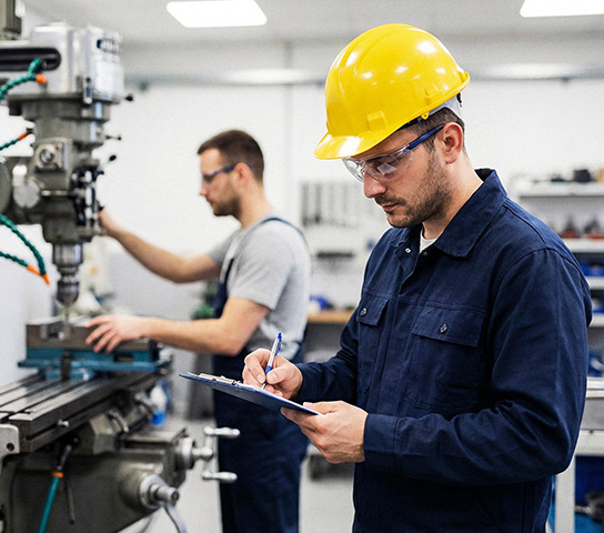 Verifica dello stato effettivo di sicurezza di macchine e impianti